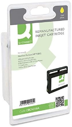 Q-Connect HP 933XL Reman Yellow High Yield Inkjet Cartridge