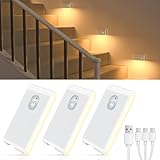 WILLED Motion Sensor Night Light, Rechargeable