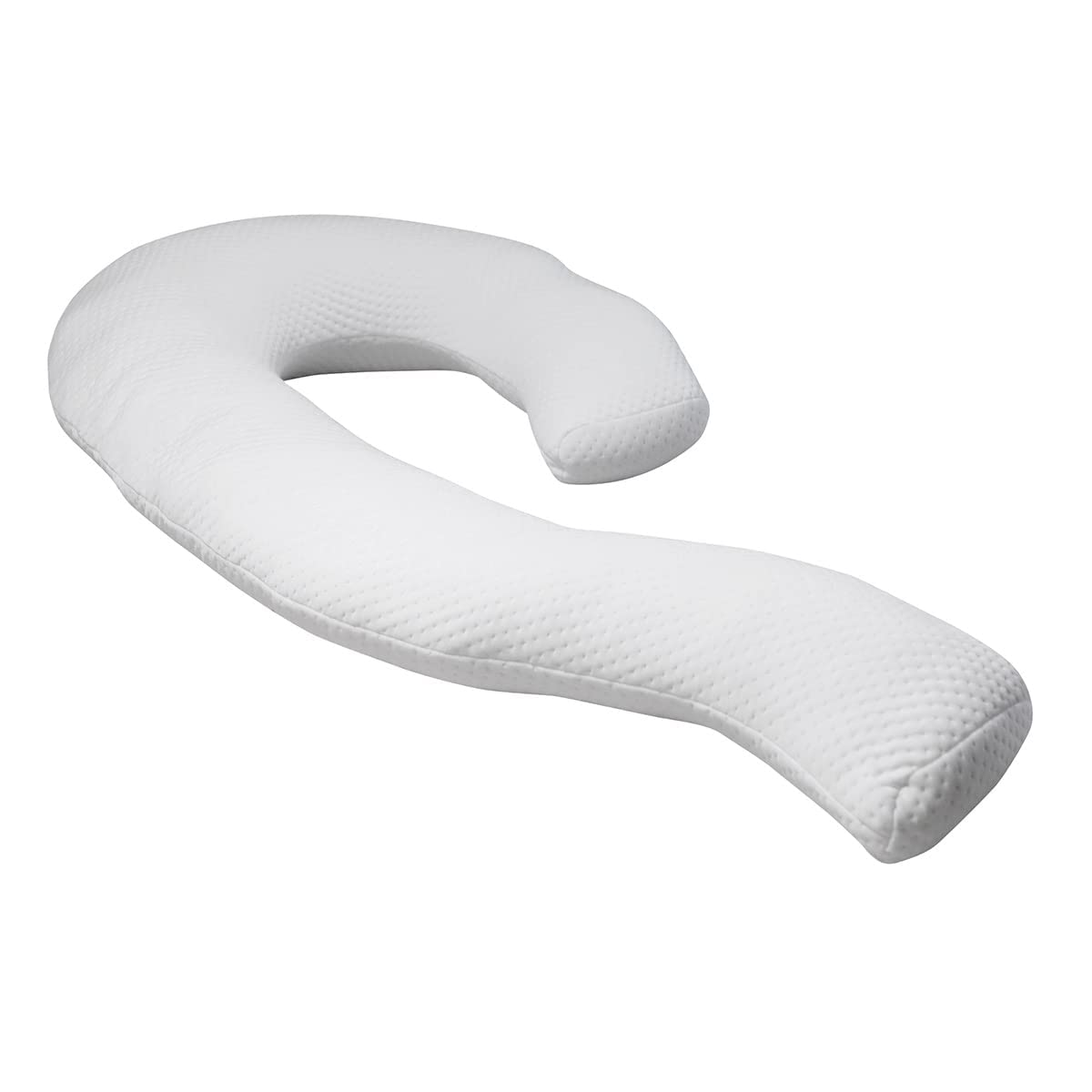 Contour Swan Original Body Pillow | Cozy, Huggable Pillow for Back, Hip, Knee, and Leg Relief | Total Comfort and Support for Side Sleepers | As Seen on TV