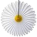 3-Piece Daisy Flower Fan Decorations (13-20 Inch)