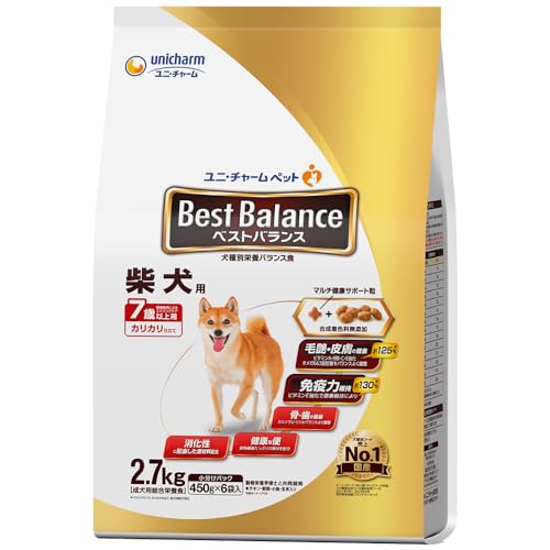 ベストバランス ドッグフードカリカリ仕立て7歳以上用柴犬用の商品画像