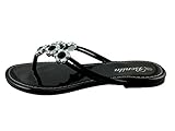 Bonita Women's Flip Flops Thong Flat Sandals V-07