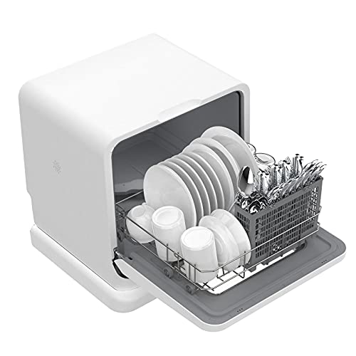 Think Gizmos Counter Top Dishwasher with Water Tank 7.5L No Hookup