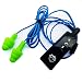 Bluetooth Workinbuds Green/Blue - Earplug Earphones with Jabees Wireless Headset (Bundle) primary