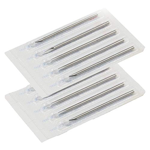 10-Pack Piercing Needles Sealed and Sterlized - 9 Sizes to Choose From (20 Gauge) - Thumbnail 3