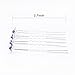TQWY 20pcs Bridal Wedding Metal Hair Pins Rose U-shaped Design Collection Crystal Hair Pins Clips.