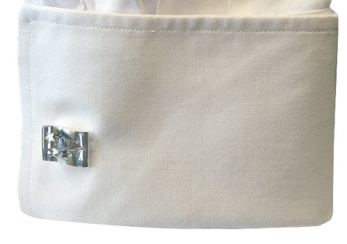 ZAUNICK Star Banner Cufflinks Sterling Silver