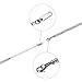 Flongo Womens Ladies 2PCS Elegant Stainless Steel Infinity Love Valentine Anniversary Link Bracelet,Girl Infintiy Endless Anklet,Wedding Engagement Wrist Bracelet