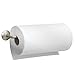 InterDesign Classico Paper Towel Holder for Kitchen, Bathroom - Wall Mount/Under Cabinet, Satin