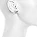 Lux Accessories Pave Crystal Simple Delecate Bow Stud Earrings Women's Kids & Girls