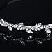 CJESLNA Bridal Bridesmaid Flower Girl Branch Headband Wedding Tiara