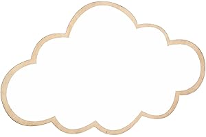 Aqur2020 Decorative Mirror, Acrylic Wall Sticker Home Decor Nonglass Safety Mirror for Children Kids Room Playroom (Clouds)