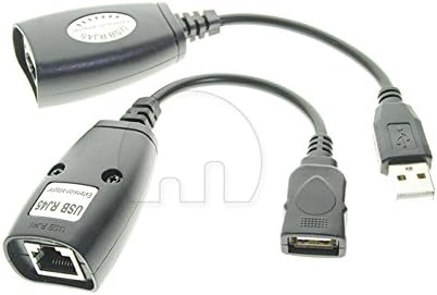 GoldenTrading USB UTP Extender Extension Over Single RJ45 Ethernet CAT5e Cable Up to 50M 150FT