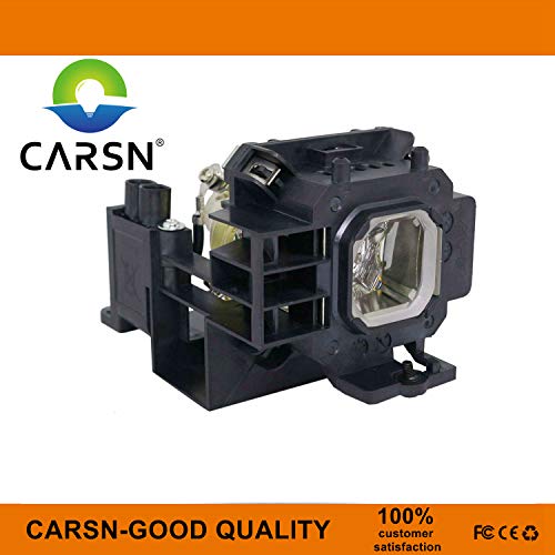 NP07LP Replacement Projector Lamp for NEC NP300 NP400 NP500 NP500W NP600 NP300A NP410W NP510W NP610 NP610SG NP500WS NP510WS NP510WG NP500WSG, Lamp with Housing by CARSN