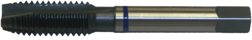 Greenfield Threading, Style SPSS, 22746, 9/16-12UNC, H3, 3-Flute, HSS-E, Plug, High Performance, Spiral Point Tap, Black Oxide (Pack Qty: 1)