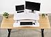VIVO White Deluxe Height Adjustable 36 inch Standing Desk Converter, Sit Stand Tabletop Dual Monitor and Laptop Riser Workstation, DESK-V000DW