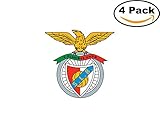 Benfica Portugal Football Club Soccer FC 4 Sticker Decal 4X4