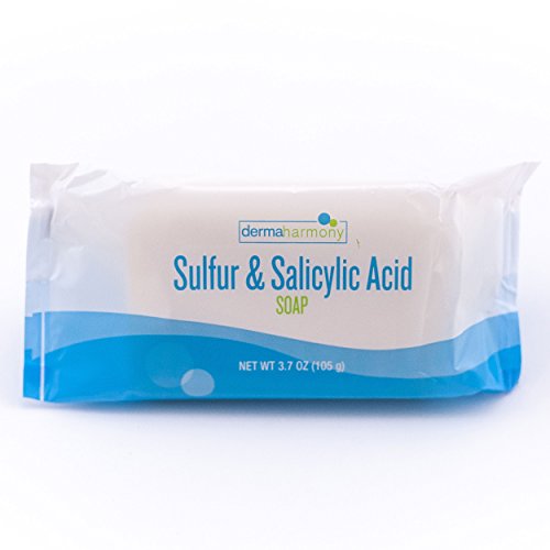image for DermaHarmony 10% Sulfur 3% Salicylic Acid Bar Soap 3.7 oz – Crafted 