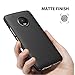 ORNARTO Moto G5 Plus Case,G5+ [Basic Series] Thin Fit Shell Premium Hard Plastic Matte Finish Non Slip Full Protective Anti-Scratch Cover Cases for Moto G5 Plus(2017) Black