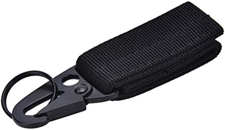 Elegant4beauty Tactical Hanging Belt Carabiner Hook Webbing Buckle Strap Clip Backpack