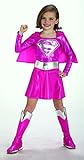 Pink Supergirl Child's Costume