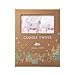 Angel Dear Cuddle Twin Set, Flower Print Bunny