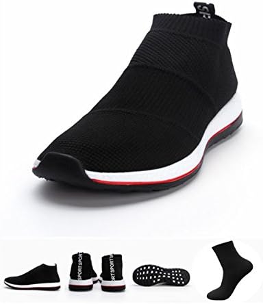 Boom Bowling Spark Bowling Shoes for Men Women Lightweight Sneaker Indoor Court Shoe (Men 9.0 D(M) US, Black)