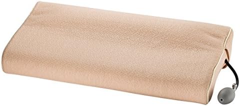 knowtek Adjustable Memory Foam Pillow,Negative Ion Improve Cervical Pain Neck Cure Therapy Bolster Protected Support Contour Health Comforts Ease Insomnia Improve Neck (BROWN)