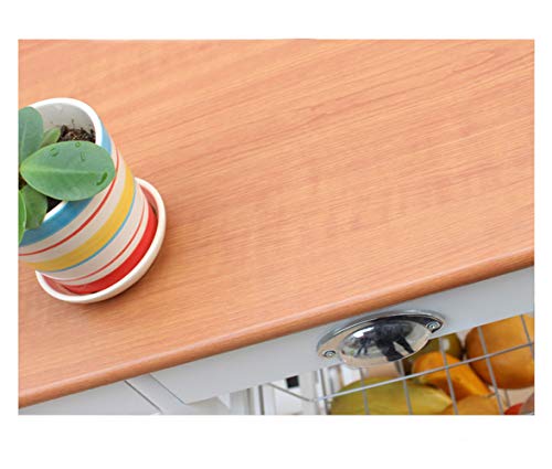 image for Byya Rolling Utility Cart Cocktail Cart Microwave Stand Storage Rack w