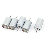 5Pcs DC 9V 17800RPM 1.5mm Dia Shaft Micro Motor for DIY Airplane