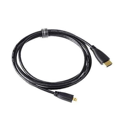 HDMI Cable for Sony Alpha A6000 Digital Camera 5 Foot Micro HDMI (Type