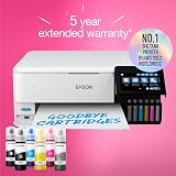 Epson EcoTank ET-8500 Printer 6-Colour Ink, Wireless, A4, Dual Tray, Touchscreen view 12