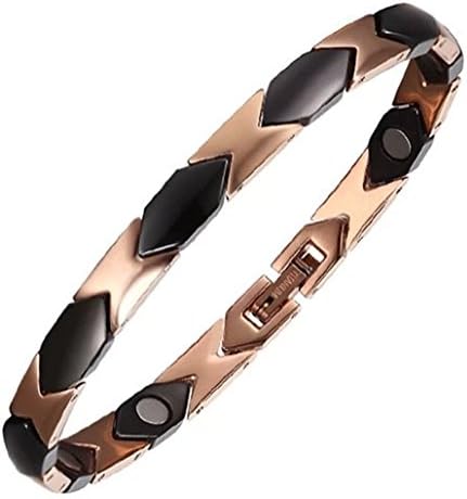 Titanium Super Elegant Magnetic Therapy Bracelet for Women/Men with 8 Elements Pain Relief for Arthritis and Carpal Tunnel Gift Arthritis Pain Relief Carpal Tunnel Insomina + Hematite Penda