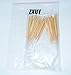 ZXUY 18 Pairs 16'' (40cm) Circular Carbonized Bamboo Knitting Kits Needles Set (2.0mm - 10.0mm)