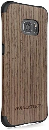 Ballistic, Galaxy S7 Edge Case [Urbanite Select] 6ft Drop Tested Protection [Black w/Dark Ash Wood] with Design/Pattern