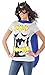 Rubies DC Comics Superheroes: Batgirl T-Shirt With Cape, Mask for Adults, Women's Small