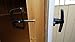 Keyed Alike Pair of Shed Door T-Handle Locks - 4-1/2