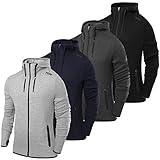 TCA Men’s Revolution Tech Sweatshirt with Zip Pockets & Hoodie