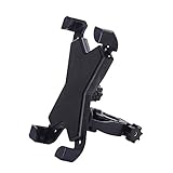 Bike Phone Mount Holder, WOTOW Universal Smart phone Adjustable Cradle Clamp 360 Degrees Rotatable Bicycle Handlebar Motorcycle Rack for 3.5-7 inch Cell Phone GPS iPhone Samsung Galaxy HTC