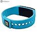 InnKoo Waterproof Activity Tracker, U8 Fitness Tracker Pedometer Watch Steps Calories Counter Smart Bracelet Wristband Sports Band Sleep Tracker, for Women Men Kids Seniors Bluetooth Sync (Blue)