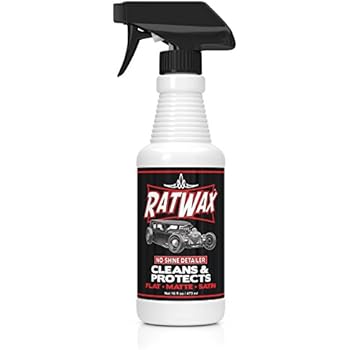 Rat Wax Matte Finish Detailer Spray Cleaner w/UV Protection