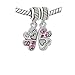 Sexy Sparkles Charm for bracelets spacers Mother Daughter