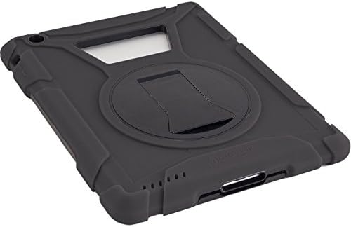 Caseiopeia Keep Safe 360 Rotating Kickstand Rugged Heavy Duty Case with Screen Protector for iPad 2/3/4 (KSR-IP4-BLK)