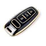SK CUSTOM Carbon Fiber Key Case For KIA - Zinc Alloy Smart Key Cover Compatible With Sportage, Sorento, Telluride, Forte, Soul & More