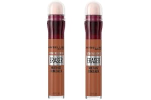 Pack of 2 Maybelline New York Instant Age Rewind Instant Eraser Multi-Use Concealer, Mahogany # 147