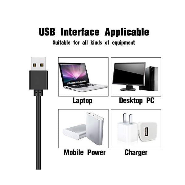 Thlevel LED Ringlicht Ringleuchte mit Stativ 10.2" Dimmbar USB Anschluss für schöne Fotos oder Videosschooting Live Streaming Portrait Schminken usw – Bild 7