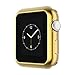 Apple Watch Series 2 Case 42mm HOCO iWatch Protective Bumper Case TPU Ultra-Thin Scratch-resistant Flexible Slim Lightweight Cover (Gold)