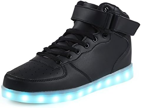 LED Shoes with Lights High Top Dance Light up Sneakers All Colors Non SlipGrow Trainers for Adults Women