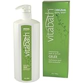 Vitabath Original Spring Green Moisturizing Bath &amp; Shower Gelee-32 oz (Quantity of 2)