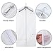 allhom dust proof garment bags - set of 6 pcs 40 inch hanging clothing storage bags and cedar balls,for jacket, shirt, sweater, suit